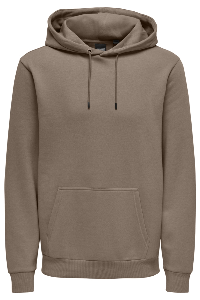 ONSCERES HOODIE SWEAT NOOS 22018685 Desert Taupe